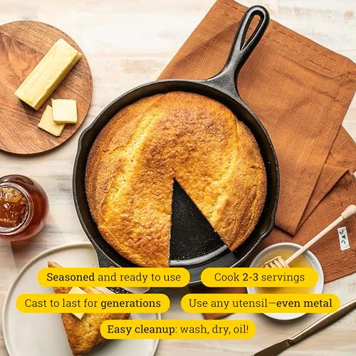 Lodge 10.25-inch American cast iron skillet