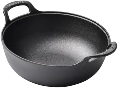 NAMOARLY cast iron saucepan and lid