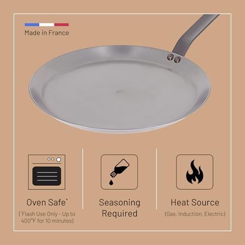 Besto 17cm pre-seasoned ovenproof cast skillet