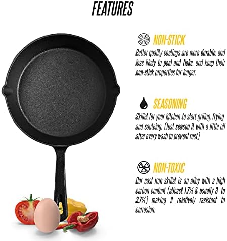 Lodge 26.7cm cast-iron grill pan