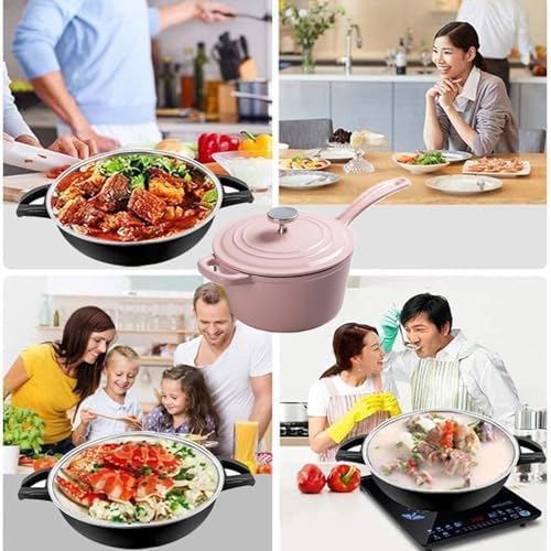 KitchenCraft 24cm round cast iron griddle